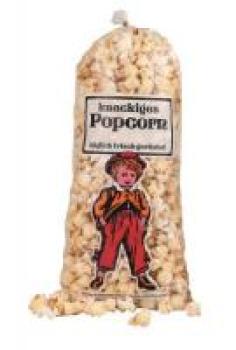 Popcorn süß zum selbst Abfüllen mit Tüten+Klipse 5kg/100L im Karton